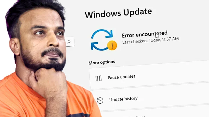 FIX Windows Update "Error Encountered" or Update Failed Problem in Windows 10/11 (2023 Hindi)