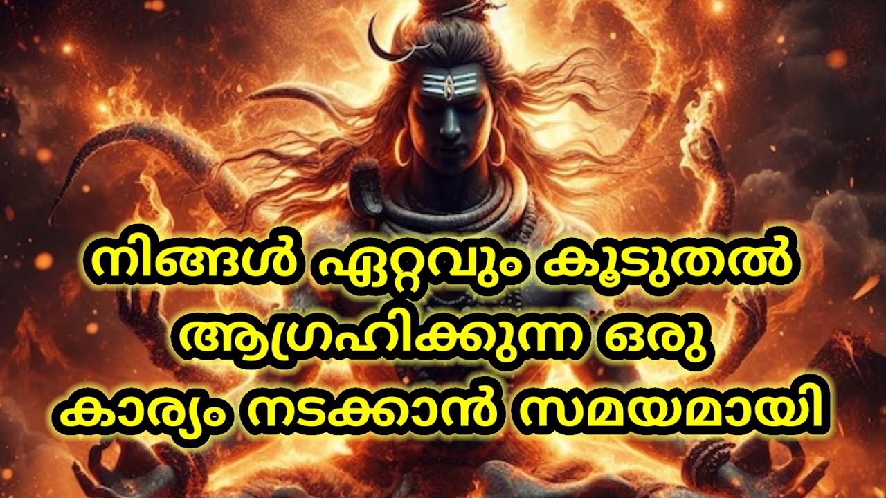 നിങ്ങൾ ഏറ്റവും കൂടുതൽ ആഗ്രഹിക്കുന്ന ഒരു കാര്യം നടക്കാൻ സമയമായി