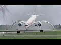 The Dancing Plane - B787 Emergency Landing During Storm | X-plane 11
