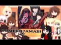 Anime characters react to eachother | PART ONE 1/9 | Kakegurui / Anime characters react to kakegurui