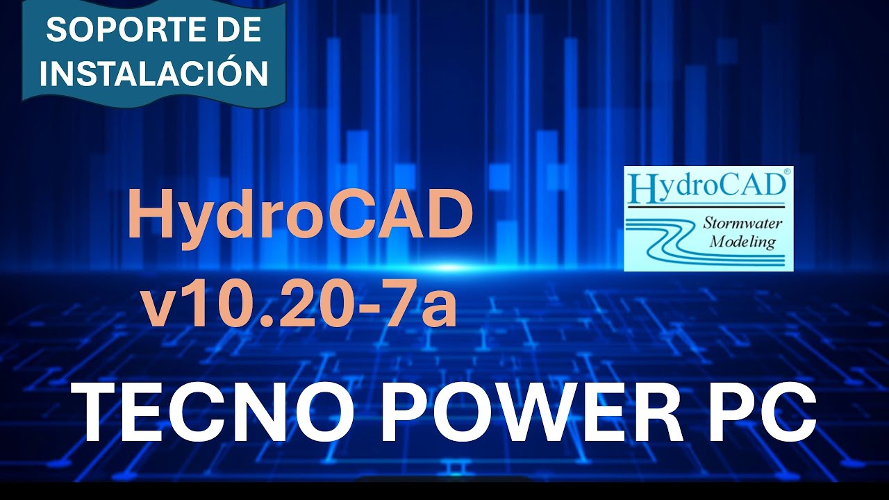 Cómo Instalar HydroCAD v10.20-7a 💿 - How to Install - YouTube