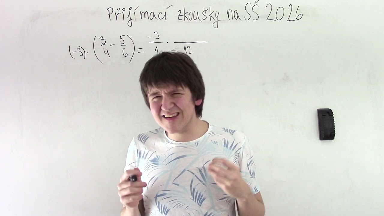 Přijímací zkoušky na SŠ 2026 #3 - CERMAT test 1