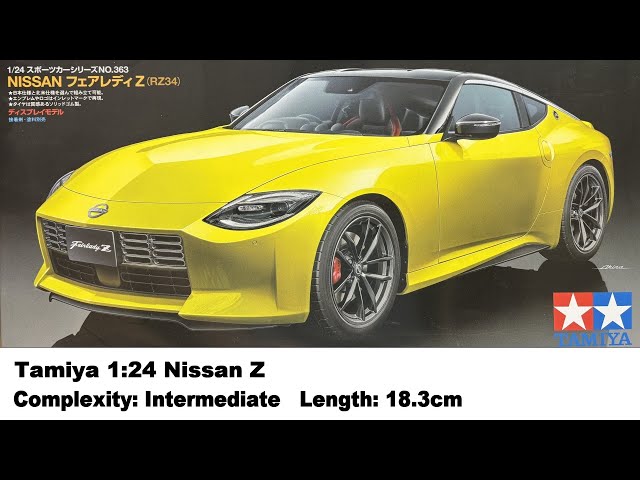 Tamiya 1:24 Nissan Z Kit Review - YouTube