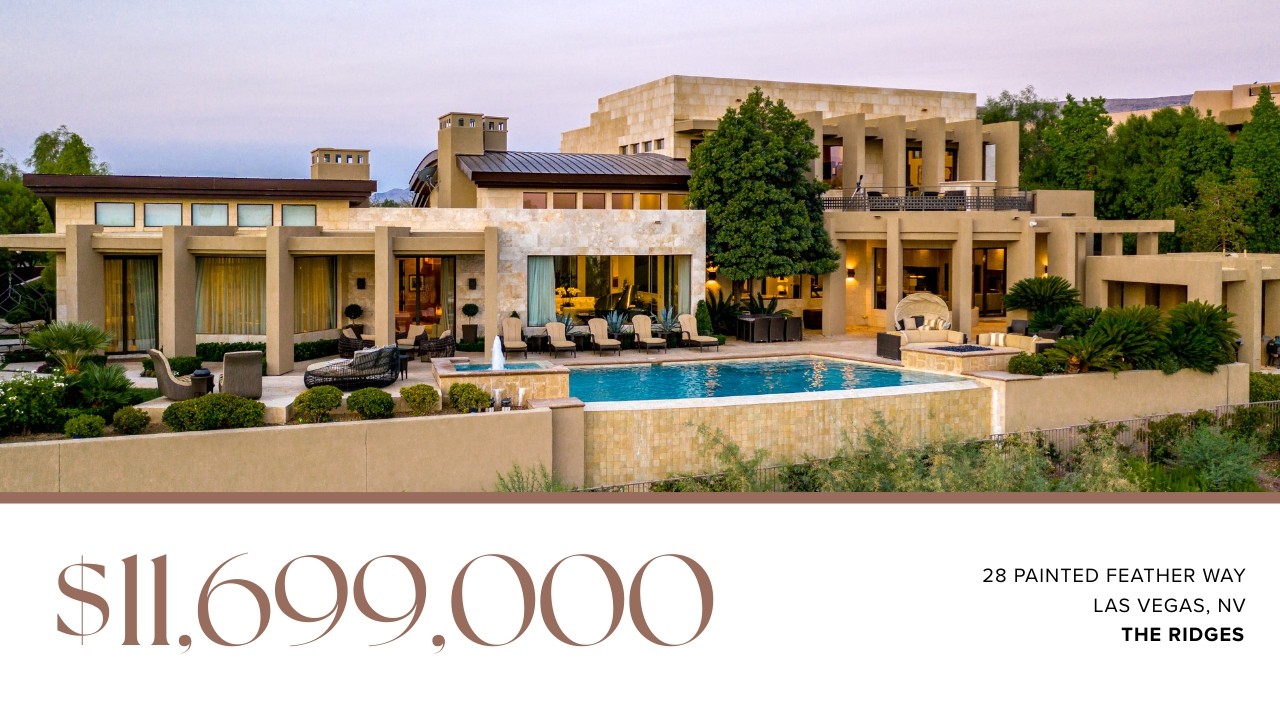 28 Painted Feather Way | The Ridges, Summerlin | IS LUXURY