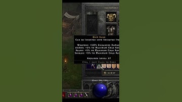 D2:R - Crafting Call to Arms Runeword