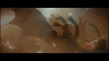 Mechagodzilla and King Ghidorah roar