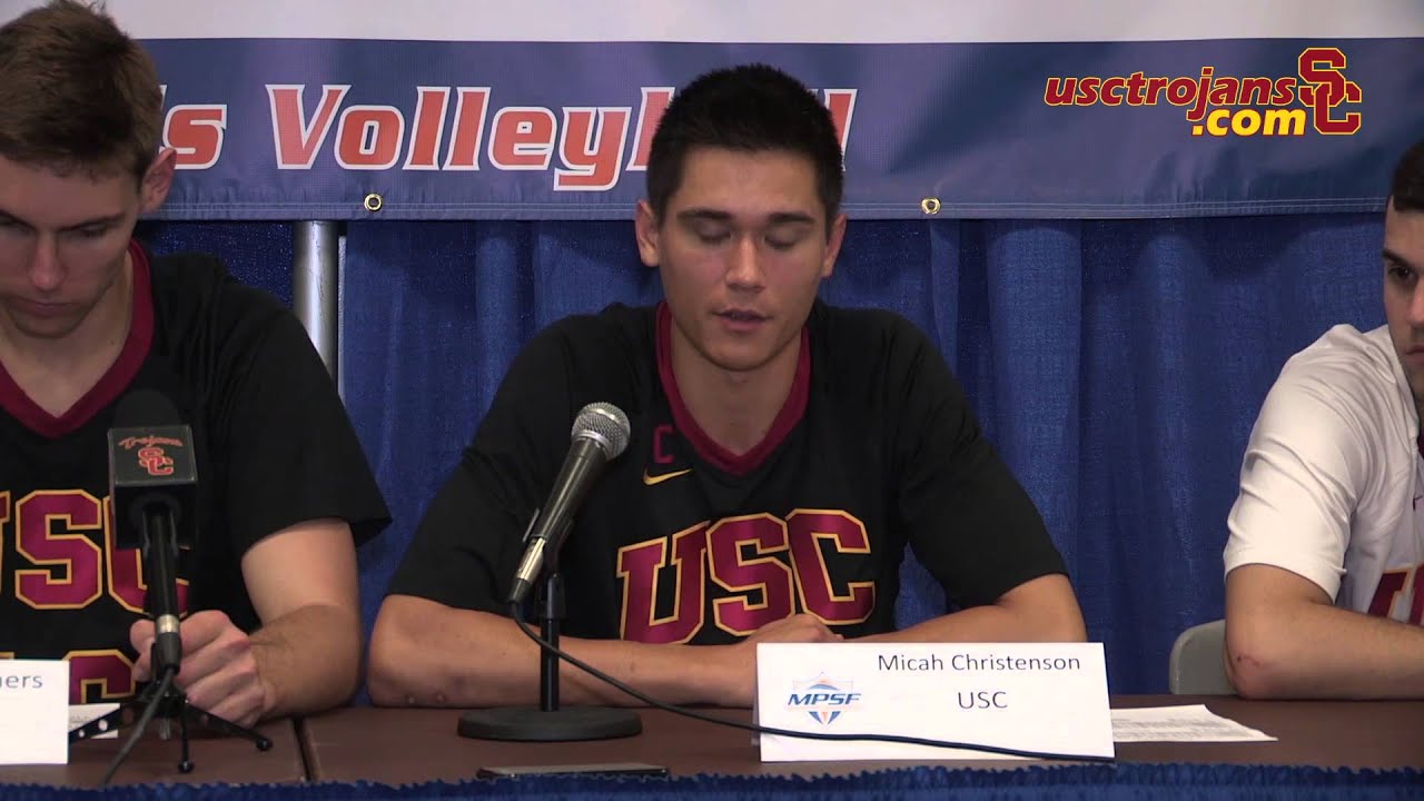 USC Men's Volleyball MPSF Semifinal Presser YouTube