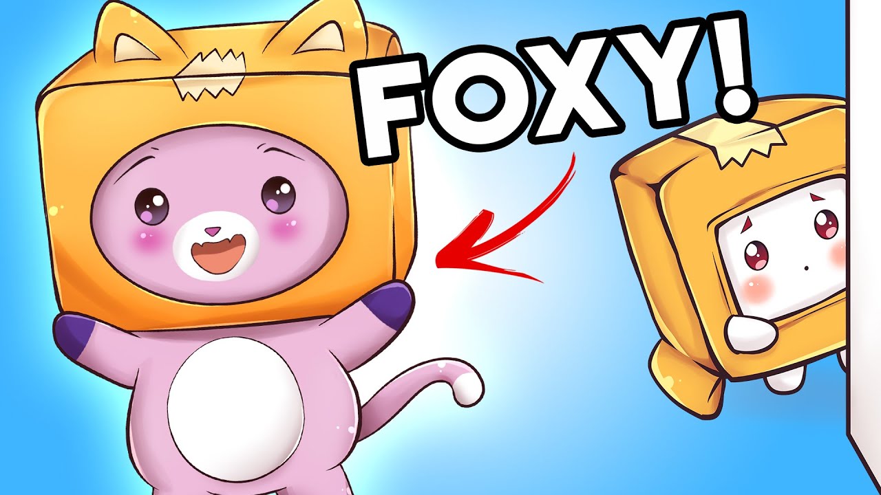 Welcome Foxy New Lankybox Character Reveal Youtube - roblox foxy plush toy roblox lankybox shop