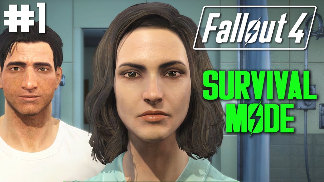 Let's Play: Fallout 4 SURVIVAL MODE | Welcome Home | EP 1