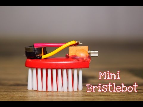 How To Make A Mini BristleBot - Using Toohbrush