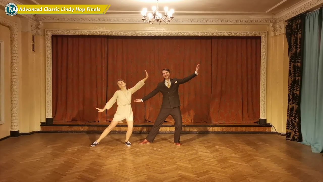 ILHC 2020 - Advanced Classic Lindy Hop - Egle Stasiulyte & Arnas Jasiunas (Lithuania)