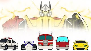 The ULTIMATE Transformers Combiner Wars OPTIMUS MAXIMUS animation!