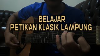 TUTORIAL GITAR KLASIK LAMPUNG MUDAH #Part1