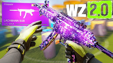 new *BEST* LACHMANN SUB Class in WARZONE 2! 🤩 (Best Lachmann Sub Class Setup Vondel Warzone)