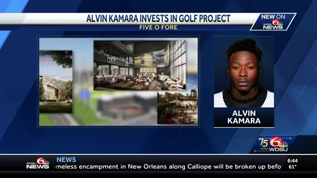Alvin Kamara invests in New Orleans golf entertainment center