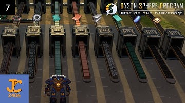 Limited Silicon Production – Dyson Sphere Program “Dark Fog” Part 7