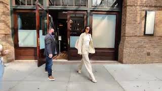Kendall Jenner Leaves For Jimmy Fallon In New York City