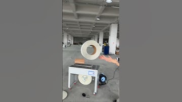 High-level semi-automatic strapping tutorial #semi-automatic strapping machine #highSemi-automatic