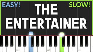 The Entertainer - Scott Joplin | EASY Piano Tutorial