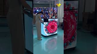 Custom logo front desk LED display, global business choice #leddisplay
