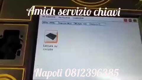Copia chiave Fiat 500x in Campania