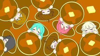 ふかふかパンケーキのおふとんでねむりたいのうた