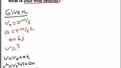 AP Physics B - Kinematics -  #1