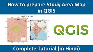 QGIS making a Map | How to prepare study area map in QGIS | Create map layout in QGIS Wealth