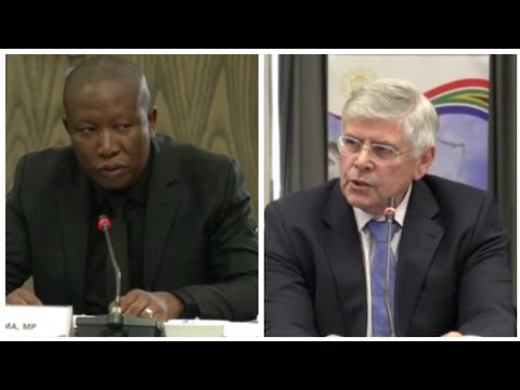 JSC INTERVIEW: WATCH JULIUS MALEMA GRILLING THE JUDGE WITH QUESTIONS