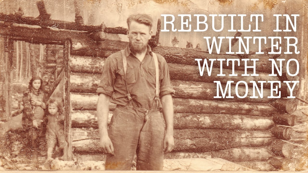 Cabin Burned 1898, 3 Kids, No Money - He Did This