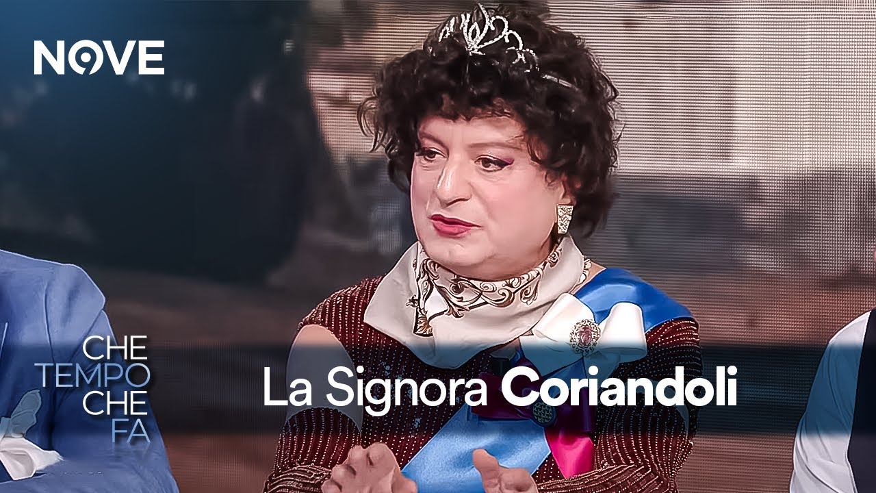 La Signora Coriandoli e la ricorrenza della scoperta dell'America a Bagnacavallo | Che tempo che fa