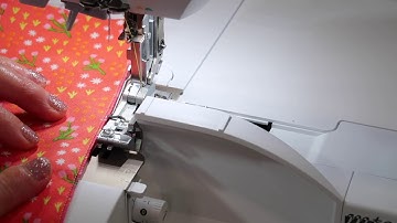 BERNINA L 850 Serger 26 2-Thread Rolled Hem