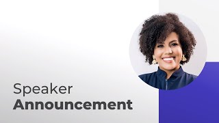 Speaker Announcement Video Template (Editable)