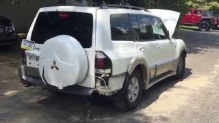 Mitsubishi Montero 2003 ( drive test )