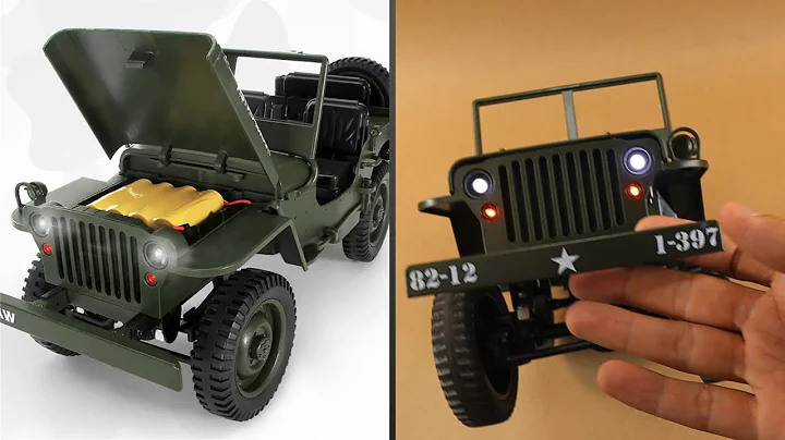 JJRC Q65 Willys Military  Old Style RC Jeep - Tests