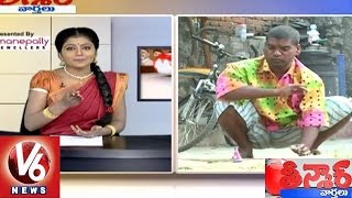 Bithiri Sathi On Diwali Festival | Sathi Funny Conversation With Savitri | Teenmaar News | V6 News