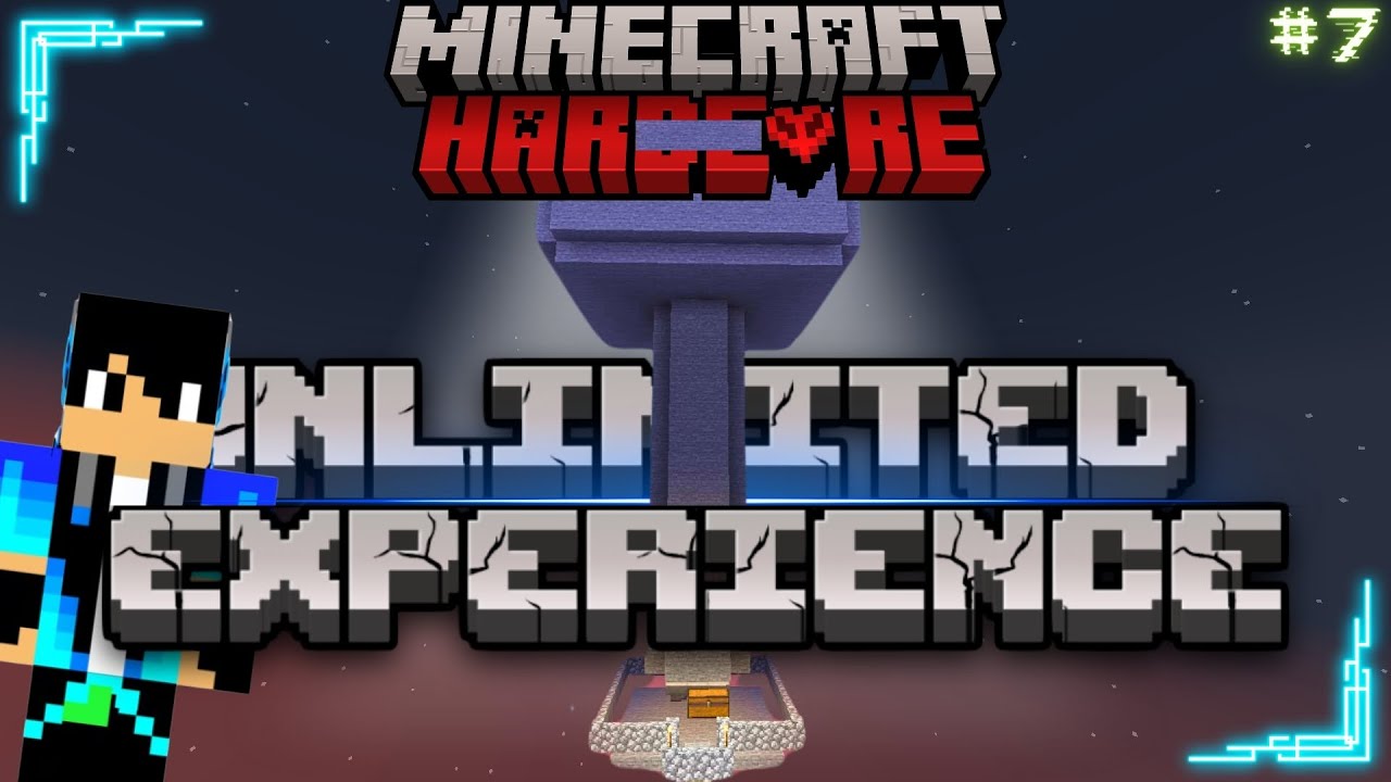 I MADE THIS SUPER FAST XP FARM FOR MY HARDCORE WORLD | EP-7