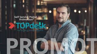 Topdesk Beratungsprodukt Self Service Portal Promotion