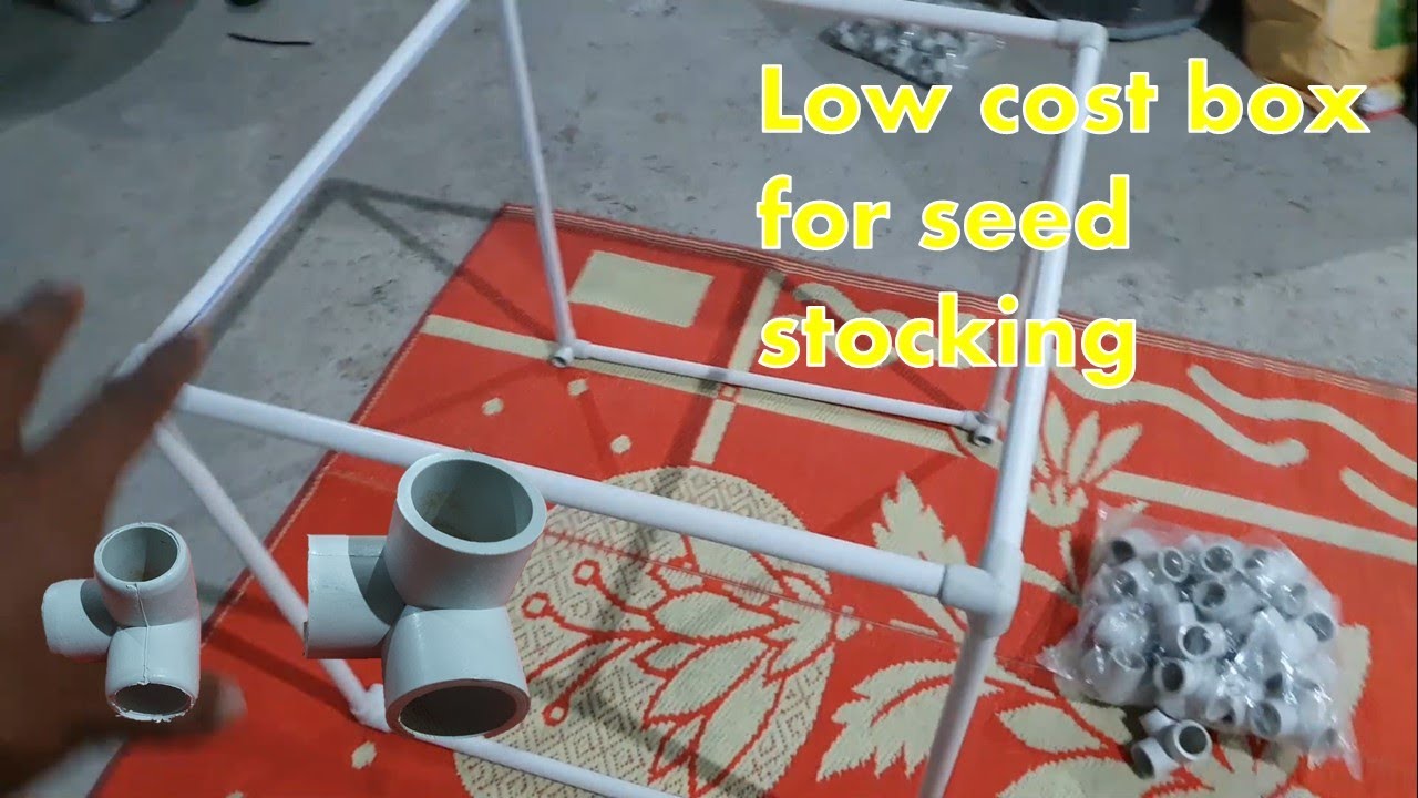 Low Cost Nursery Box For Seed Stocking YouTube