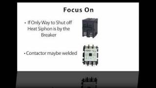Heat Siphon DIAGNOSTIC VIDEO - Will not shut off