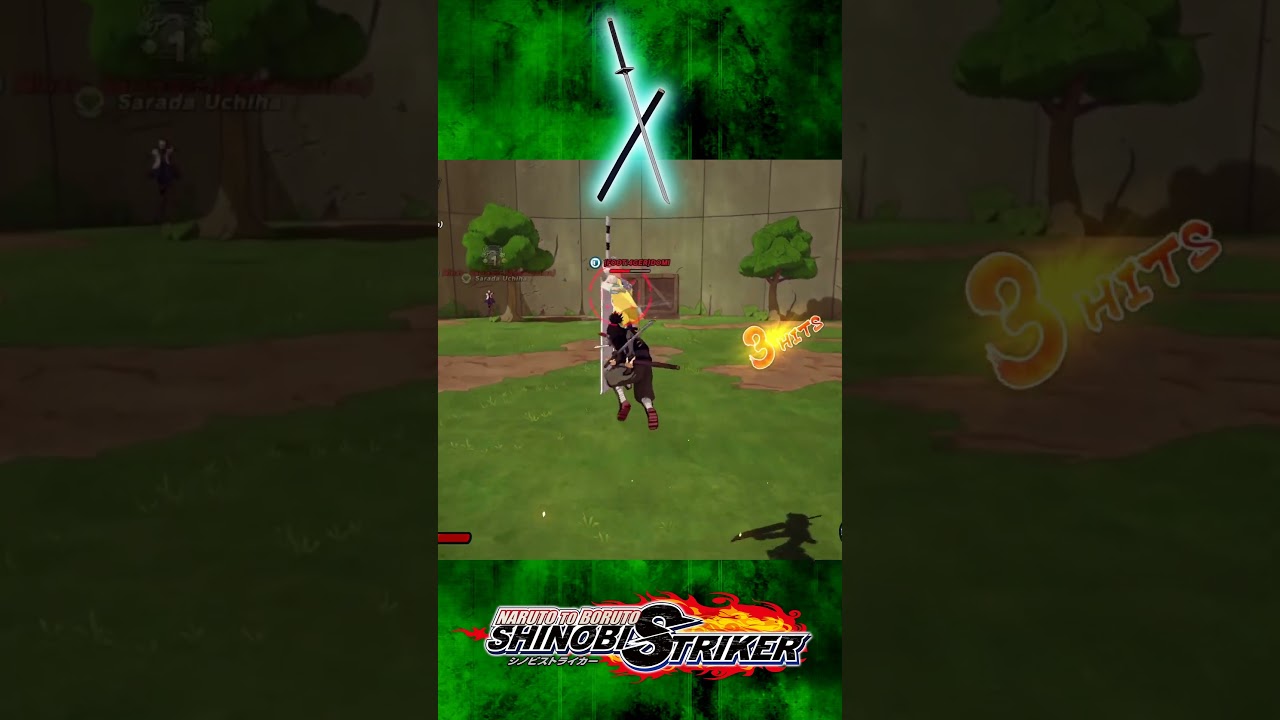 Tsubaki Sword Combo Resets in Naruto Shinobi Striker