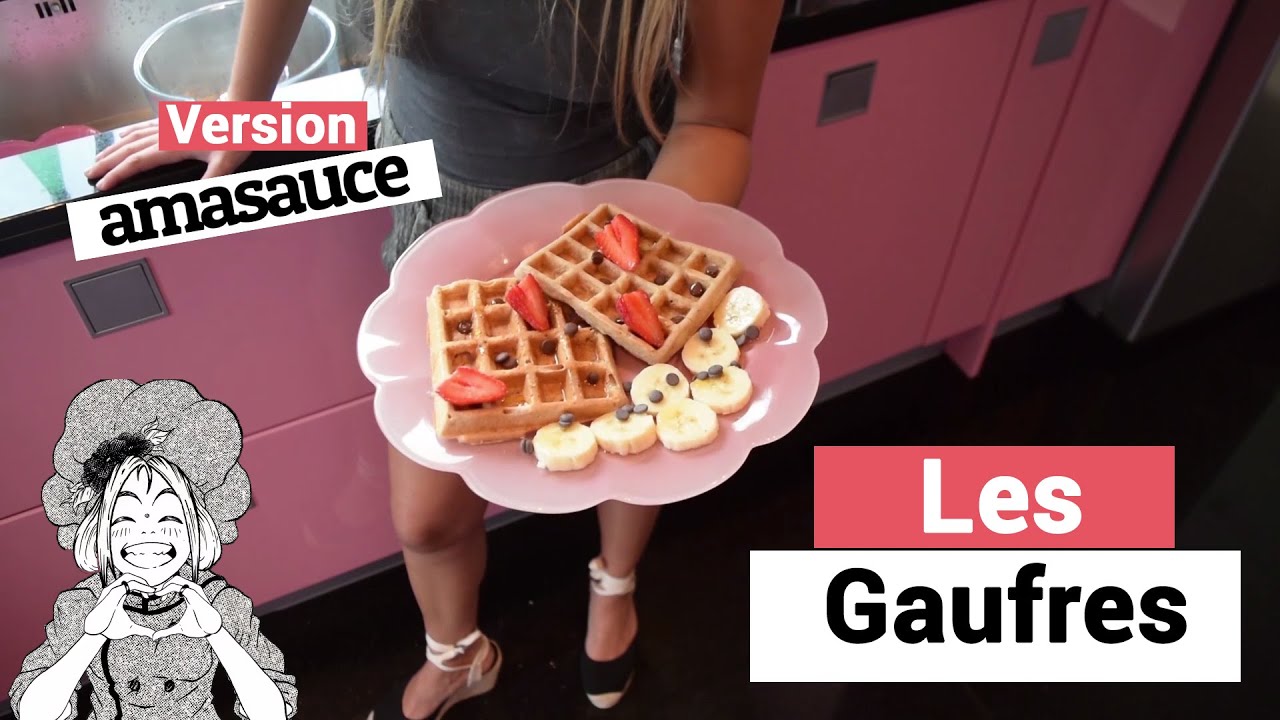 Vamasauce Gaufres Sans Lactose Ni Gluten Ni Oeufs Youtube
