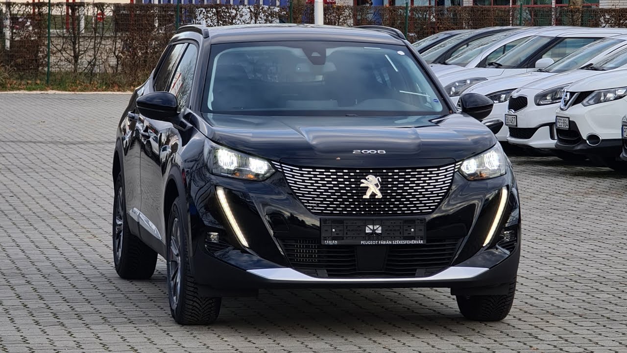 Peugeot 2008 Allure 1.2 PureTech 130 EAT8 Perla Nera Black YouTube Peugeot 2008 Allure 1.2 PureTech 130 EAT8 Perla Nera Black YouTube