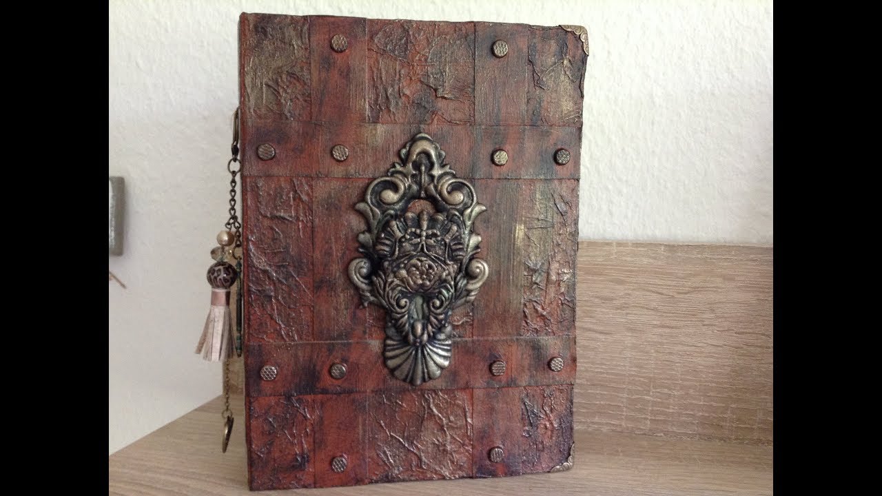 Mystic Book Cover Step By Step Tutorial Diy Youtube