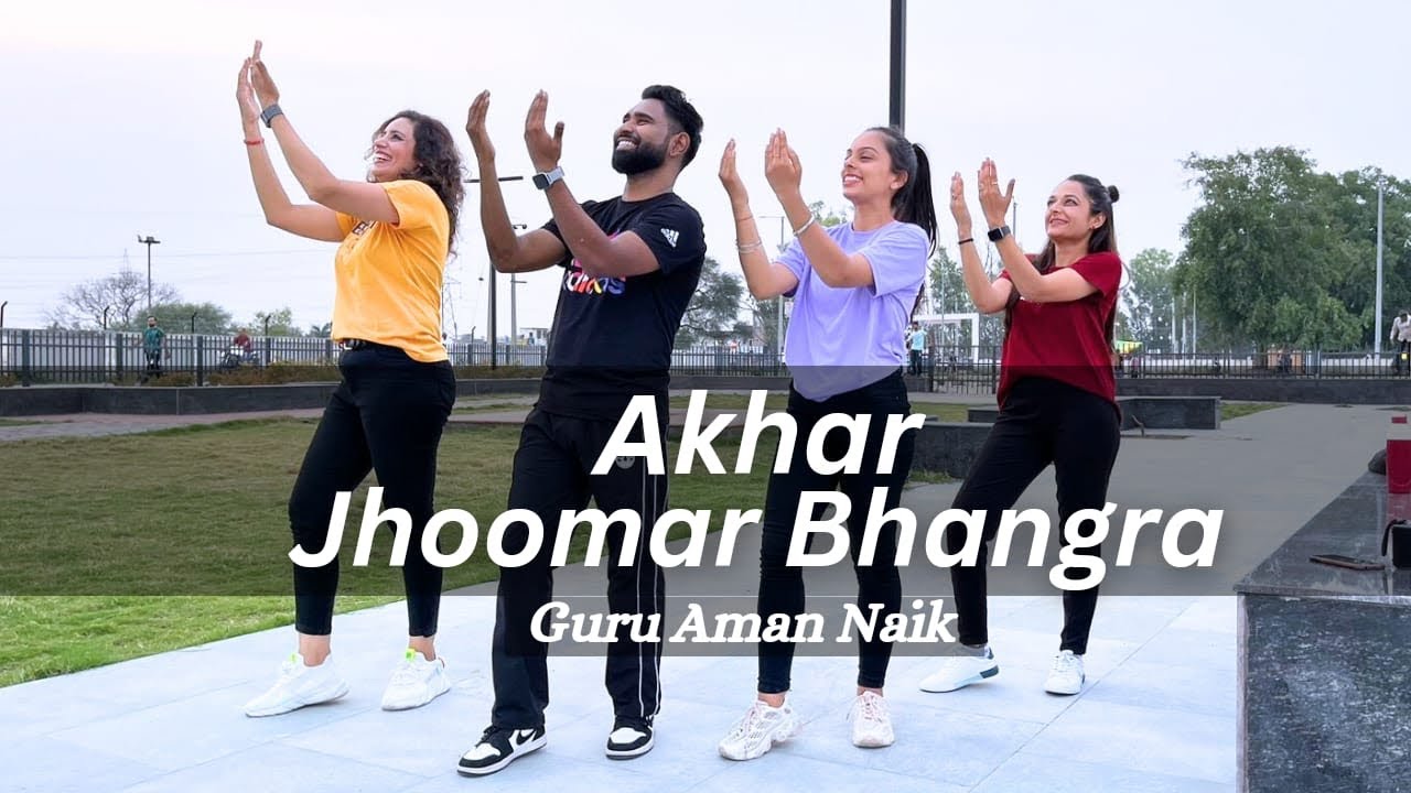 Akhar Song  Jhoomer Bhangra  Amarinder Gill  Bhangra Dance  Easy Bhangra Choreography  bhangra