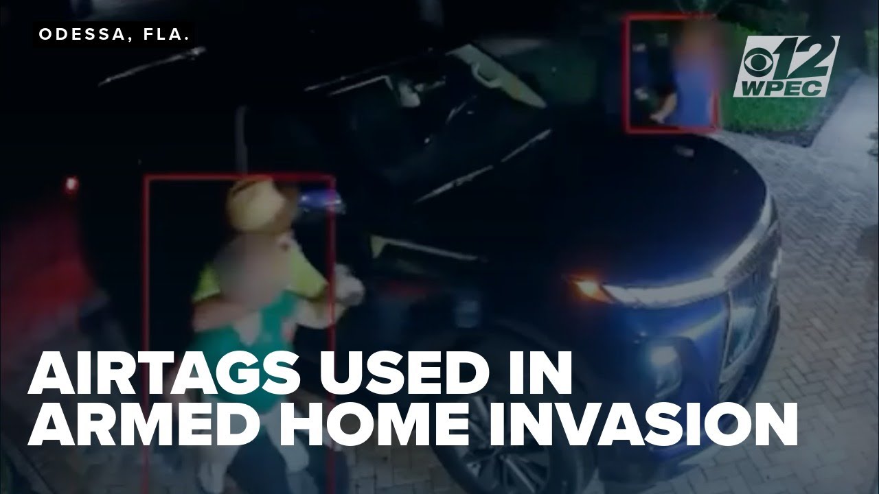 Suspects used AirTag to track victims before armed home invasion in ...