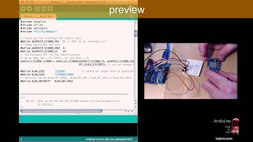 Arduino SbS Preview - Wifi connectivity with the Adafruit CC3000 Part 2 of 4