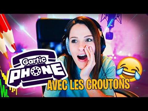  Live - Gartic Phone avec les Croûtons !  -  Live - Gartic Phone avec les Croûtons ! 