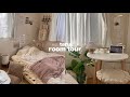 roomtour ｜大学生7.5畳のルームツアー🧸💕　一人暮らしを意識した韓国インテリア🇰🇷