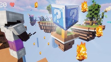 Lucky Block Skywars is Stupid | Minecraft Hypixel Skywars